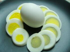 تخم مرغ آب پز برای کاهش وزن
